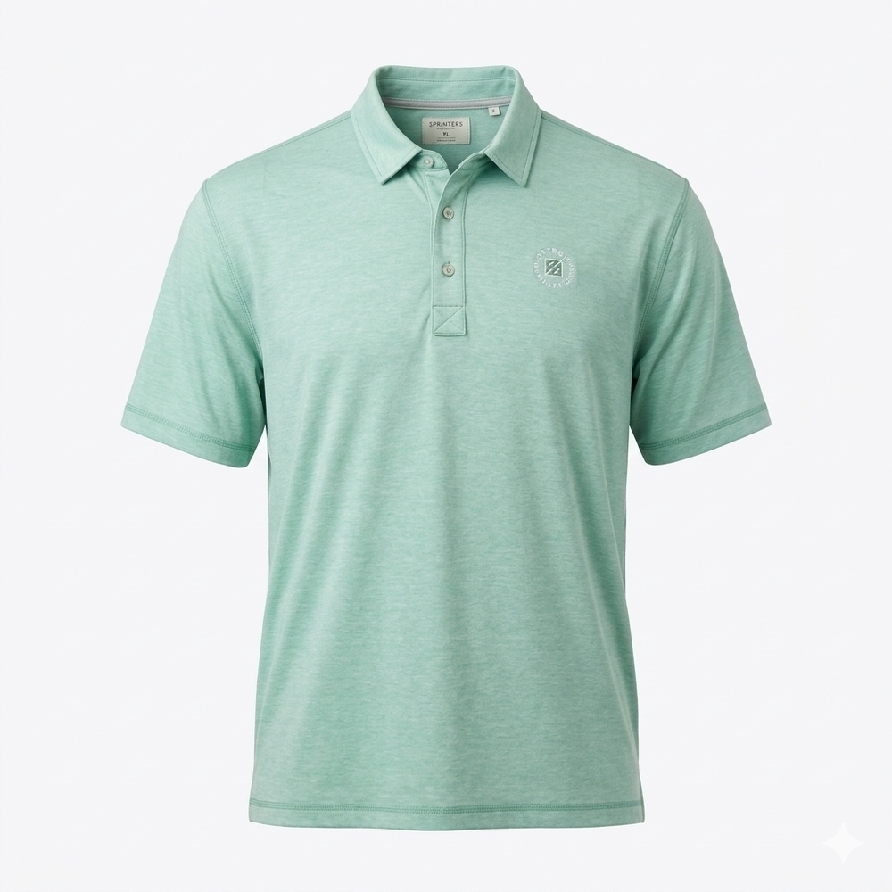 Linksoul Men's Mint Polo Shirt